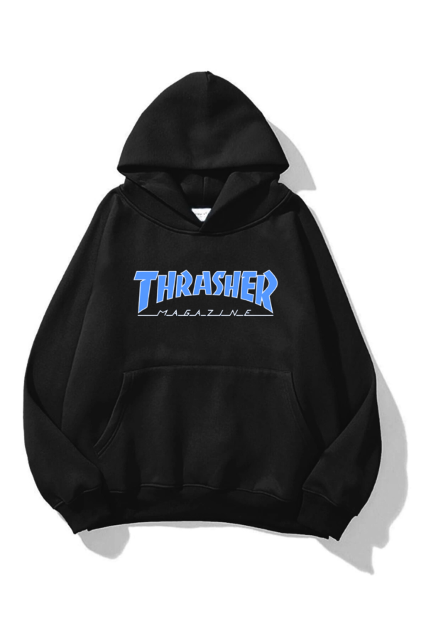 Unisex Blue Thrasher Sweatshirt Siyah