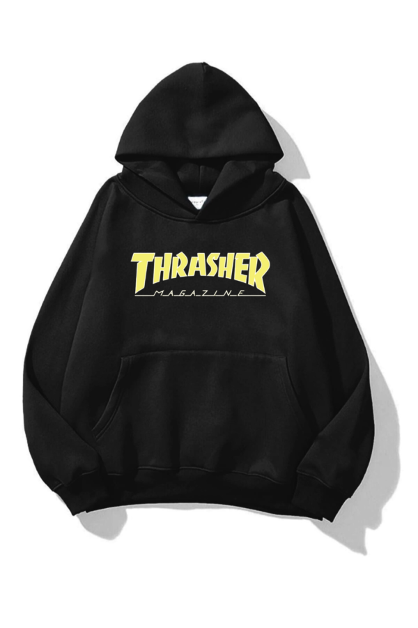 Unisex Yellow Thrasher Sweatshirt Siyah